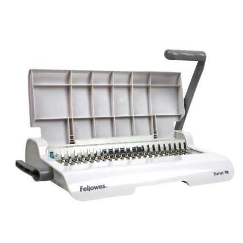 Fellowes starlet manual plastic comb binding machine free shipping for sale