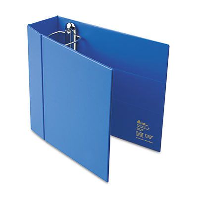 Heavy-Duty Binder with One Touch EZD Rings, 4&#034; Capacity, Blue