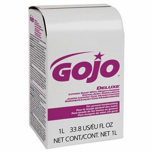 Gojo nxt lotion soap w/moisturizer refill, floral, 1000ml bx, 8/ct (goj211708ct) for sale