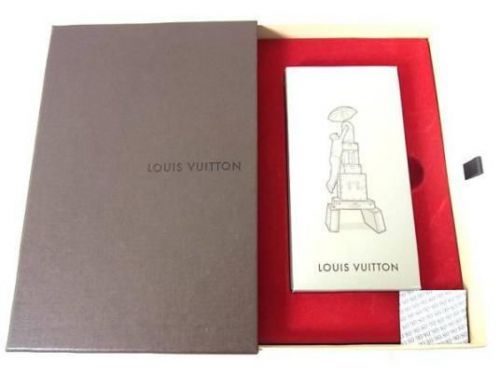 RARE 100% Auth LOUIS VUITTON VIP Eiffel Tower Flip Book Animation Accessory LV