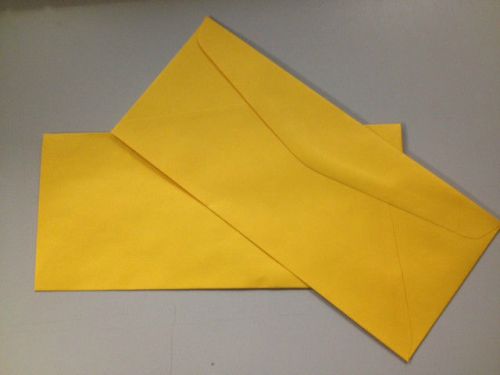 50  No. 10 Gold Envelopes 9.5x4.125