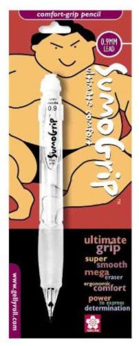 NEW Sakura 50280 Sumo-Grip 0.9-mm Pencil with Eraser, Clear
