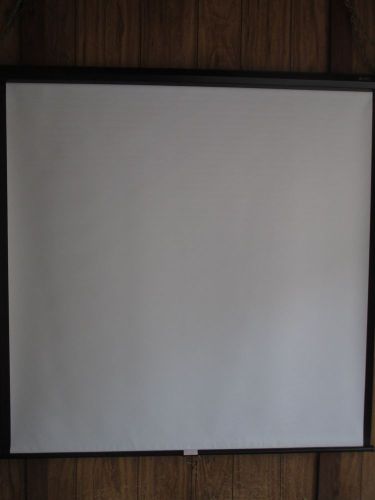 Quartet Used Projector Screen (screen size 60x60 - 83&#034; diagonal)