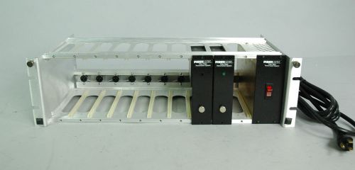 Math Associates Multichannel Rack MCR-1000 Fiber Optic System with Cards