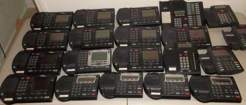 (LOT OF 20)  Nortel IP Business Phones NTDU92, NTDU91, NTDU82 NT8B40AE03, NTYS20