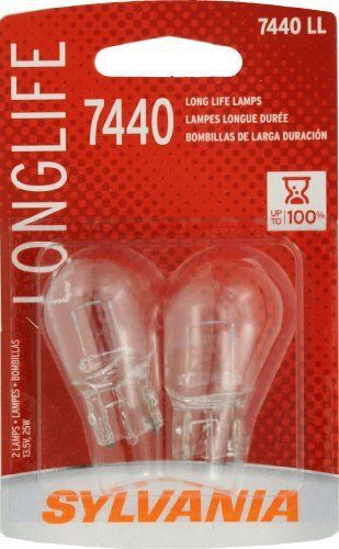 NEW Sylvania 7440 LL Long Life Miniature Lamp  (Pack of 2)