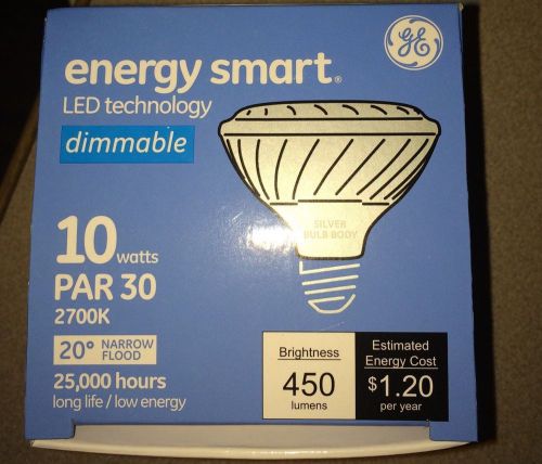 GE Energy Smart 10 Watts PAR 30 2700K Light Bulbs