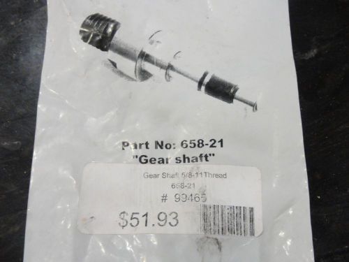 Alpha Tool Replacement Gear Shaft Part No. 658-21 for Pneumatic Air Polisher
