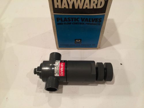 Hayward PR10075T 3/4&#034; PVC Pressure Regulator Threaded  New in Box