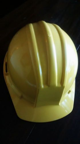 1 yellow med ns power shell construction safety hard hat 115-23188 for sale
