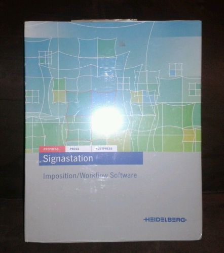 Heidelberg Signa Station Signastation 7.0 Imposition Workflow Software PC Only