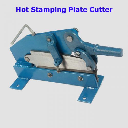 Hot Foil Stamping Photosensive Plate Cutting Machine Photopolymer Plate Cutter