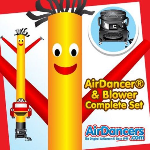 Yellow &amp; red car shape airdancer® &amp; blower for sale