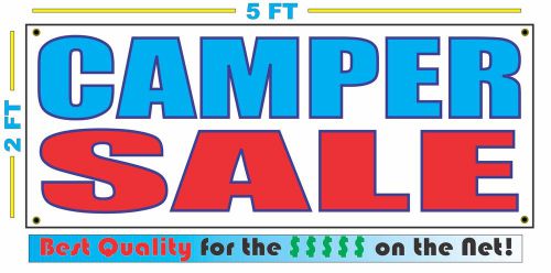 CAMPER SALE Full Color Banner Sign NEW XXL Size Best Quality for the $ CAR LOT