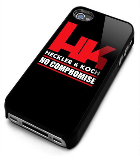 HK Heckler &amp; Koch No Compromise Logo iPhone 5c 5s 5 4 4s 6 6plus case