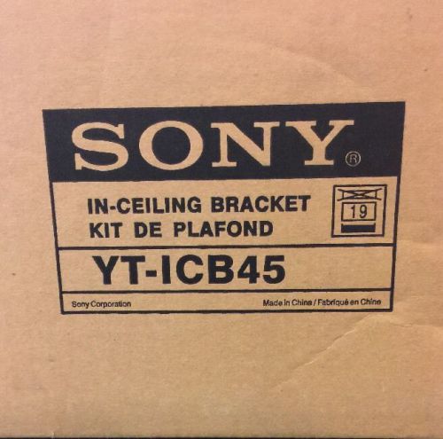 Sony yticb45 ceiling mount bracket for sony dome camera. new !! unopened! for sale