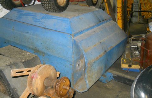 Used! Portable Industrial Air Compressor - 302 Ford V8, on a trailer with cover