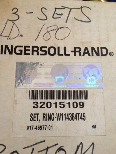 3 Sets Of Ingersoll Rand Replacement Part - Ring Set 32015109 NIB