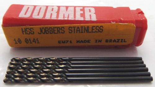 Dormer Lot of 6 1/16 Drill Bits HSS Jobbers EW71 Made In Brazil New