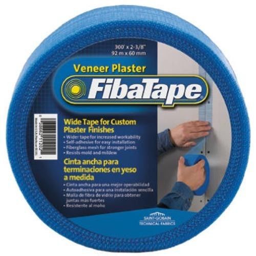 St. Gobain Veneer Plaster Joint Tape, 2-3/8&#034; x 300&#039;, Blue Self Adhesive 2 Pack