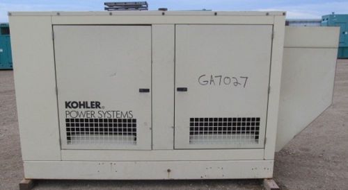 48kw kohler gm natural gas or propane generator / genset - load bank tested for sale