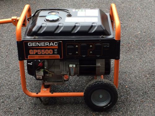 Generac 5,500-Watt Gasoline Powered Portable Generator