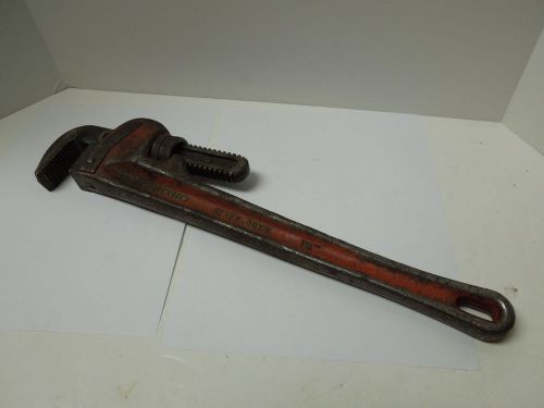 Ridgid pipe wrench 18&#034; used     &lt;555twh for sale