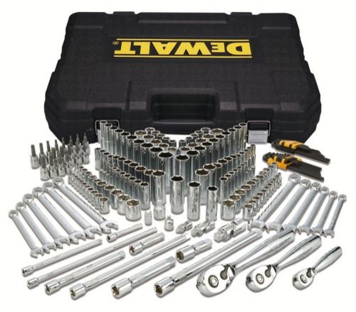 New dewalt dwmt72163 - mechanics tool set - 118-piece socket set for sale