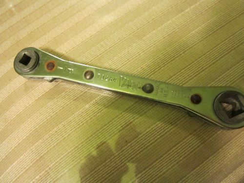 VACO 70264 Tools Double End Ratcheting Box Wrench 3/16 1/4 5/16 3/8 USA Made