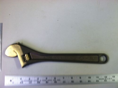 Ampco W-73 AlBr Non-Sparking 12&#034; Adjustable Wrench Safety Tool Gas Oil NEW L1014