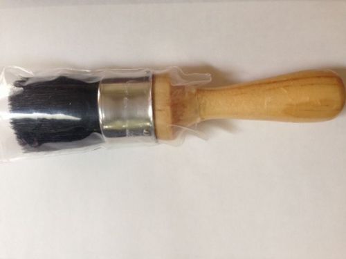 Chalk Supply Short Handle Wax Brush- Medium - Black Bristle Annie Sloan &#034;style&#034;