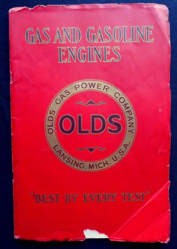 Original Olds Gas Power Company Hit &amp; Miss Gasoline Engines catalog pre-Rumely