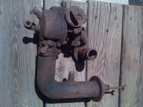 Stromberg carburator &amp; manifold/air cleaner tractor/engine/etc