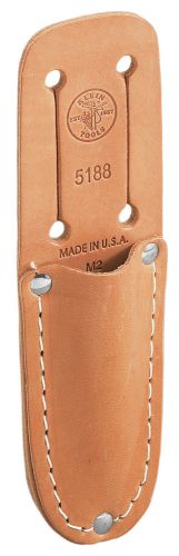 Klein Tools 5188 Leather Cable Splicer&#039;s Knife Holder w/ Belt Slot
