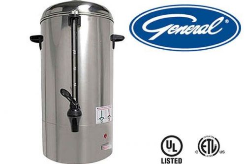 General commercial coffee percolator 100 cups 14 qt model gcp100 for sale