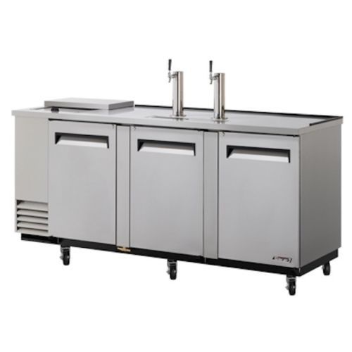 New turbo air stainless steel 4 keg capacity beer club top - 90&#034;l !! for sale