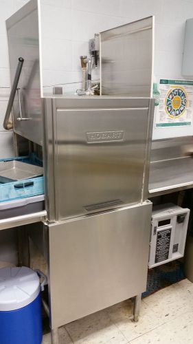 Hobart Dishwasher AM-12A with Hatco booster heater &amp; Soap system