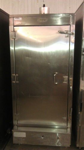 Universal mfg chinese smoker oven with galvanized interior - 3 burners for sale