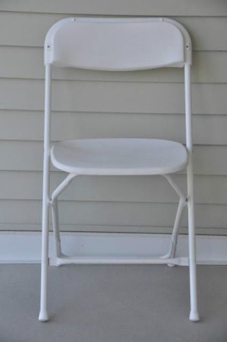420 Commercial White Plastic Folding Chairs School Stacking Chair Free Shipping