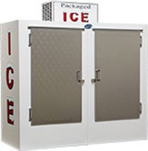 NEW LEER Outdoor Ice Merchandiser L60, Auto Defrost Solid Door - 60 cu ft