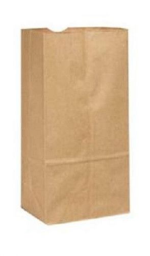 10LB BROWN KRAFT GROCERY 250 PACK 6X4X13 SHOPPING PAPER BAGS NEW
