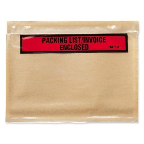 3m packing list/invoice enclosed envelope - packing list - 7&#034; x 5.50&#034; - (t3) for sale