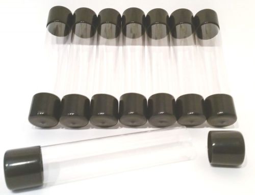 1-1/2&#034; x 8-3/4&#034; crystal clear plastic mailing tubes 8 pack usps approved mailer! for sale