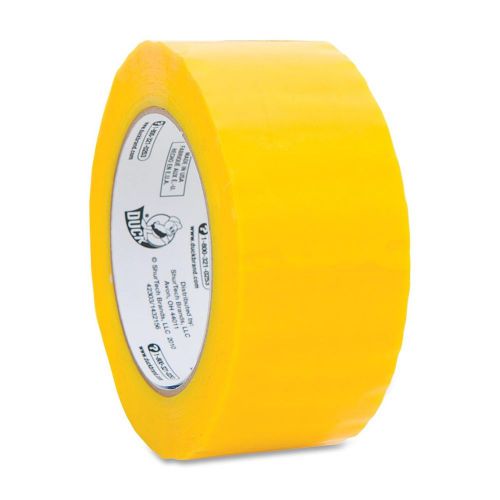 Duck 240304 Commercial Grade Packaging Tape, 1.88&#034;x109.3 Yds, 1.9 Mil, Yellow