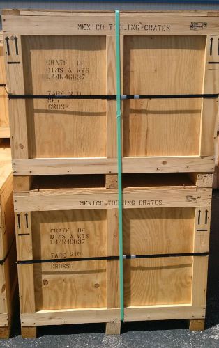 New Shipping Crate Heat Treated Wood