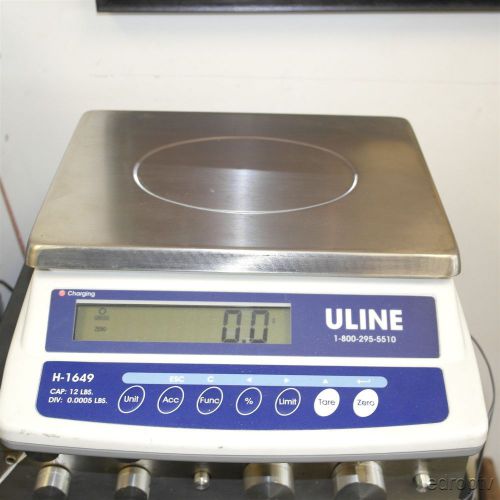 Uline h-1649 shipping easy-count scale - 12 lbs. x .0005 lb for sale