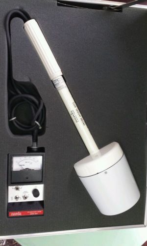 narda  broadband isotropic radiation monitor probe model 8512