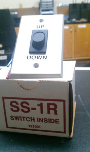 SS-1R Switch, drapper, and, video screen, up/down switch.
