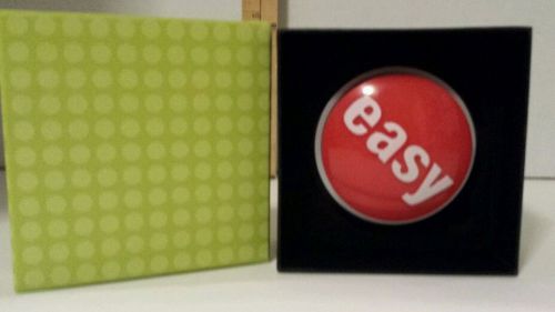 Staples EASY button in Gift Box.  LOOK