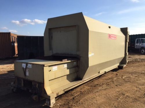 Trash, garbage, recycling 30yd ptr 230 mfg self contained compactor for sale
